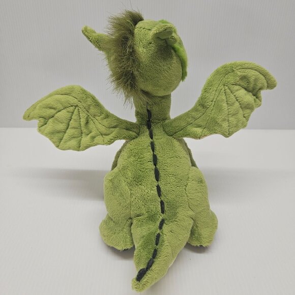 Disney Petes Dragon Elliot by Jakks Pacific 9 Inch Green Plush Poseable Wings - Picture 3 of 4
